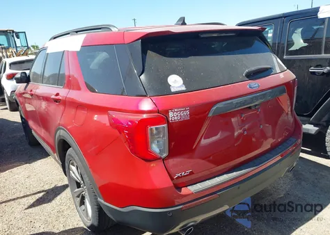 2021 Ford Explorer Xlt from USA, damaged, VIN 1FMSK7DHXMGA81674